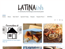 Tablet Screenshot of latinaish.com